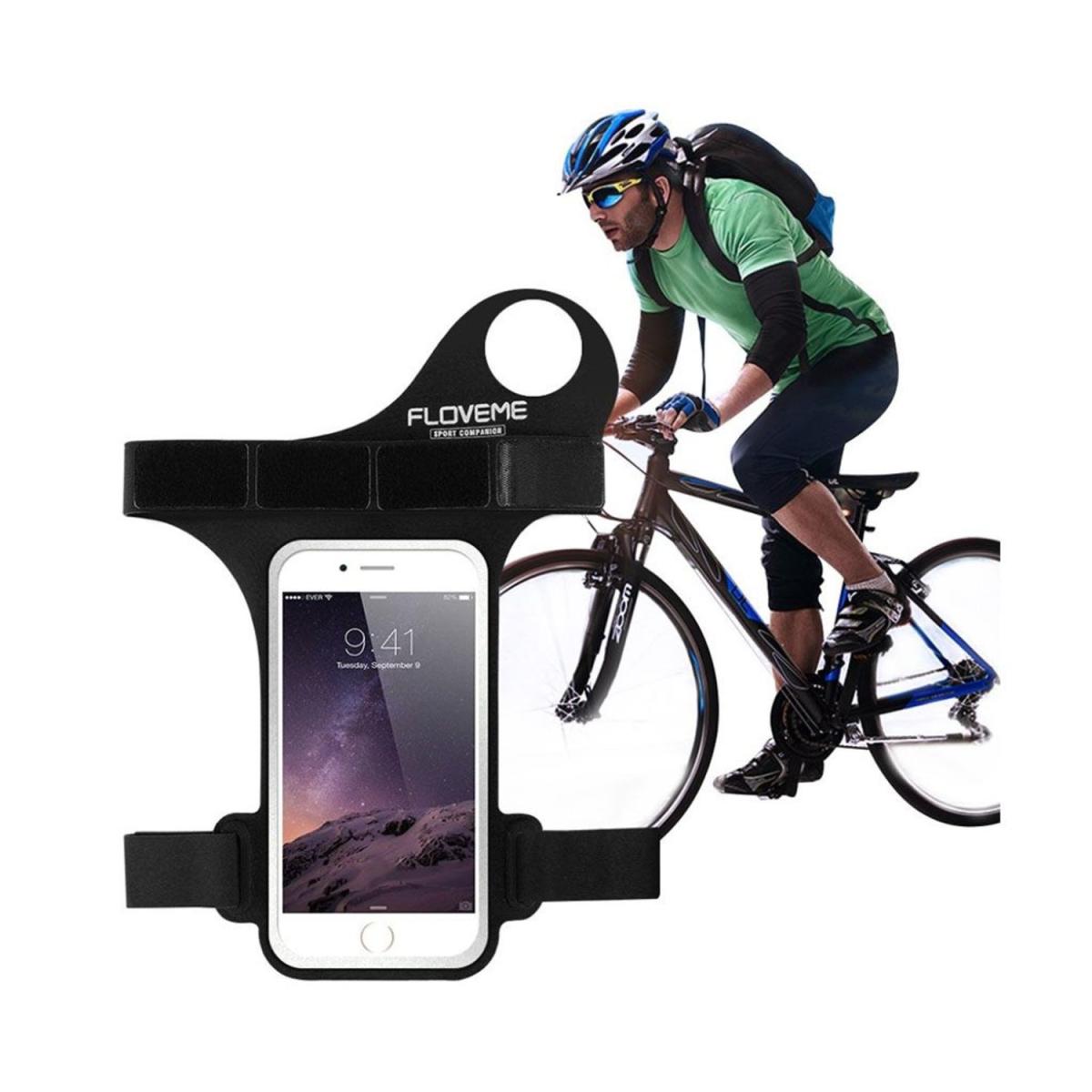 Floveme Floveme Universal Sportarmband för 5.5-tums Smartphones - Svart