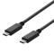 UTGATT1 Deltaco USB-C till USB-C 3A Kabel 3m - Svart