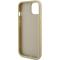 Guess Guess Mobilskal till iPhone 15 Perforated Glitter - Guld
