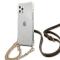 Guess Guess Skal iPhone 12 & 12 Pro Gold Chain - Transparent