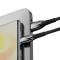 BASEUS Baseus USB-C till USB-A kabel 1M Glimmer Series - Svart