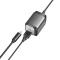 LogiLink Logilink Väggladdare 1xUSB-A + 1xUSB-C med fast kabel 1.5m GaN 30W