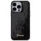 Guess Guess Mobilskal till iPhone 15 Pro Max Sequin Script Metal - Svart