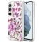 Guess Guess Mobilskal till Galaxy S23 Plus Flower Collection - Vit