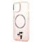 KARL LAGERFELD Karl Lagerfeld iPhone 14 Plus Skal Magsafe Iconic Karl & Choupette - Rosa