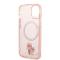 KARL LAGERFELD Karl Lagerfeld iPhone 14 Plus Skal Magsafe Iconic Karl & Choupette - Rosa