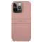 Guess Guess iPhone 13 Pro Skal Max Saffiano Stripe - Rosa