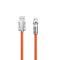 Dudao Dudao Kabel USB-A Till Lightning (1m) Angled - Orange