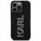 KARL LAGERFELD Karl Lagerfeld Mobilskal till iPhone 15 Pro 3D Glitter Logo - Svart
