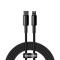 BASEUS Baseus USB-C till Lightning kabel 20 W 2m - Svart