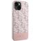 Guess Guess Mobilskal till iPhone 14 Plus MagSafe GCube Stripes - Rosa