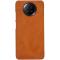 Nillkin Nillkin Qin Läder Fodral Xiaomi Redmi Note 9T 5G - Brun