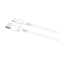 GEAR GEAR Laddkabel USB-C till USB-A kabel 2.0 2m Vit gen2 Rund