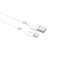 GEAR GEAR Laddkabel USB-C till USB-A kabel 2.0 2m Vit gen2 Rund