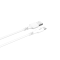 GEAR GEAR Laddkabel USB-C till USB-A kabel 2.0 2m Vit gen2 Rund