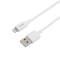 UTGATT1 Deltaco USB-A Till Lightning Kabel 2m - Vit