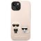 KARL LAGERFELD Karl Lagerfeld iPhone 14 Plus Skal Magsafe Silicone Karl & Choupette