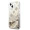 Guess Guess iPhone 13 mini Skal Peony Liquid Glitter - Guld