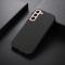 OEM Carbon Fiber Läder Skal Galaxy S22 Plus 5G - Svart