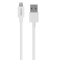 UTGATT1 Deltaco USB-A Till Lightning Kabel 2m - Vit