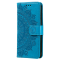 OEM Galaxy A24 4G Plånboksfodral Imprinted Mandala Flower - Blå