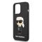 KARL LAGERFELD Karl Lagerfeld iPhone 14 Pro Max Skal Silicone Ikonik - Svart