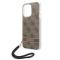 Guess GUESS iPhone 14 Pro Skal Print Strap - Brun