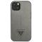 Guess GUESS iPhone 14 Skal Saffiano Triangle Logo - Silver