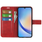 OEM Galaxy A24 4G Plånboksfodral Folio Flip Calf - Röd