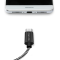 SiGN SiGN Skin USB-C till USB-A kabel 2.1A 3m - Svart/Vit