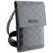 KARL LAGERFELD Karl Lagerfeld Halsbandsfodral Saffiano Mongram Plaque - Silver