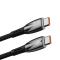 BASEUS Baseus USB-C till USB-C kabel 100W 2m - Svart