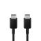 OEM Samsung USB-C till USB-C kabel 1.8m - Svart