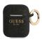 Guess Guess Silicone Glitter Skal AirPods - Svart