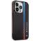 BMW BMW Mobilskal till iPhone 14 Pro Max IML Tricolor Stripe - Svart