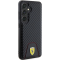 Ferrari Ferrari Mobilskal till Galaxy S24 Plus Carbon Stitched Bottom - Svart