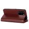 OEM Leather Fodral Till Samsung Galaxy Note 20 Ultra - Brun
