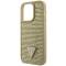 Guess Guess Mobilskal till iPhone 14 Pro Rhinestone Triangle - Guld
