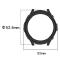 OEM Galaxy Watch 6 Classic (43mm) Skal TPU med Bezel Ring - Svart