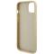 Guess Guess Mobilskal till iPhone 15 Plus Strass Metal Logo - Guld