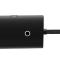 BASEUS Baseus Lite Series HUB 4-portar (USB-A till 4xUSB-A 3.0) 2m - Svart