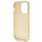 Guess Guess Mobilskal till iPhone 13 Pro Max Glitter Script Big - Guld