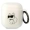 KARL LAGERFELD KARL LAGERFELD AirPods 1/2 Skal Ikonik Choupette - Transparent