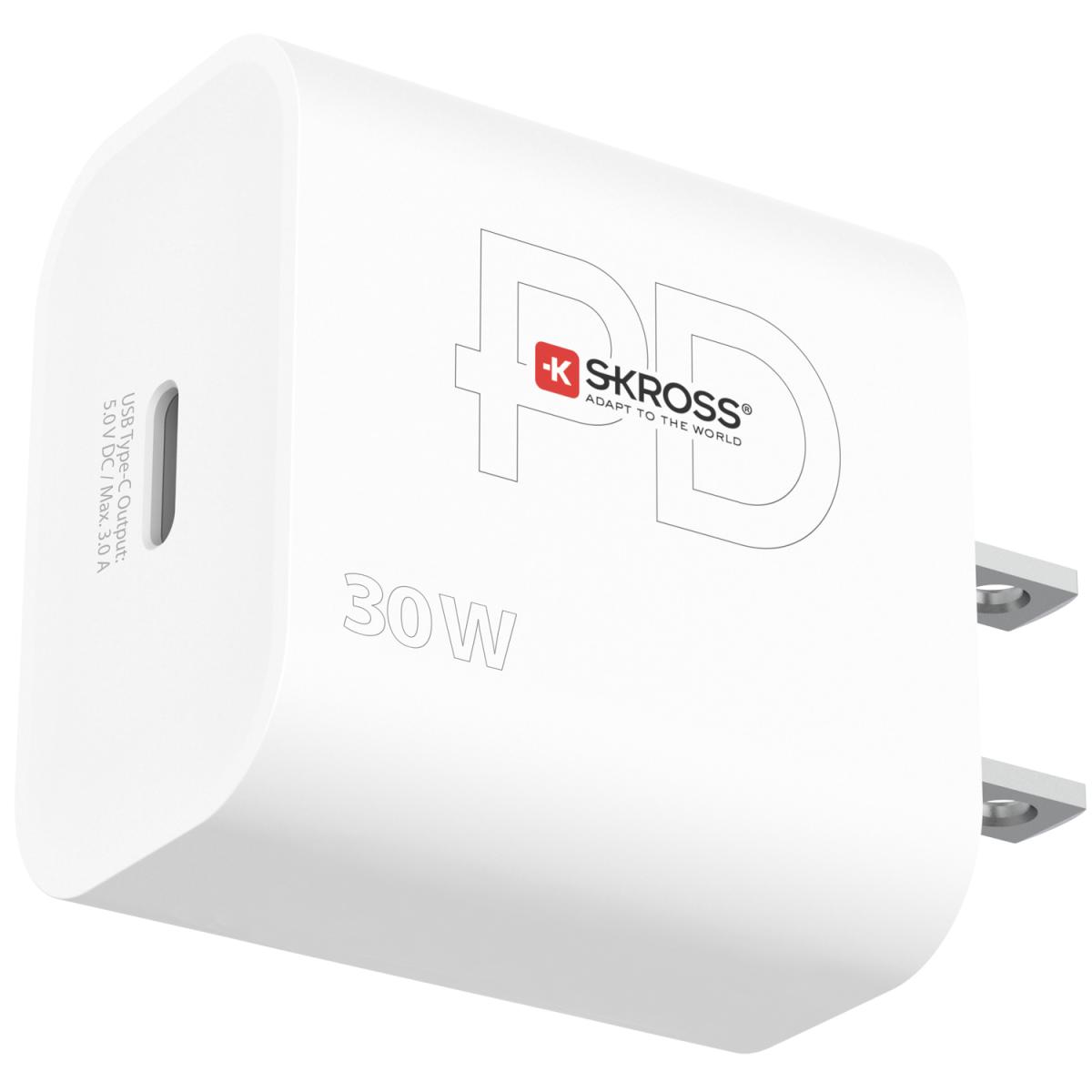 SKROSS SKROSS Power Laddare US/Japan mfl. 1xUSB-C PD 30W