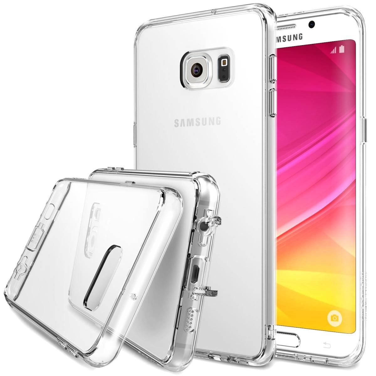 Rearth Ringke Fusion Shock Absorption Skal till Samsung Galaxy S6 Edge Plus - Clear
