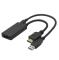UTGATT1 Deltaco HDMI Till DisplayPort Adapter 4K/60Hz 0.2m - Svart