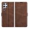 OEM Flip Folio Fodral Galaxy S22 Plus - Coffee