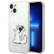 KARL LAGERFELD Karl Lagerfeld iPhone 14 Plus Skal Choupette Fun - Transparent