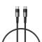 Tech-Protect Tech-Protect USB-C till USB-C Kabel (25cm) Ultraboost - Svart