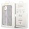 Guess Guess Mobilskal till iPhone 14 MagSafe Printed Stripes - Rosa